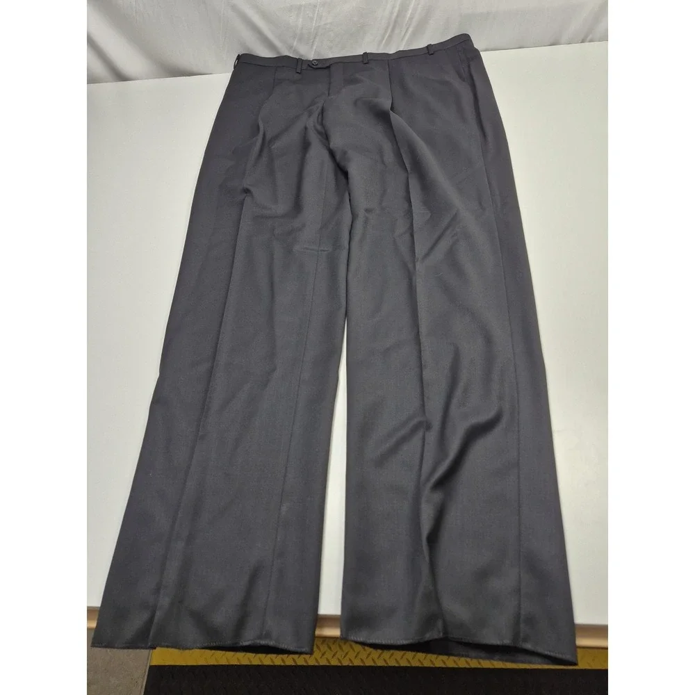 Joseph Abboud Suit Mens 52 Long Black 100% Wool 2 Piece 47x36 Dress Business NWT